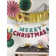 30cm foil fringe banner curtain