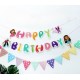 Hanging birthday party flag 004