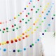 Hanging pom-pom flag 005