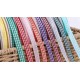 Muti-color grid cloth gift webbing 10mm x 45m