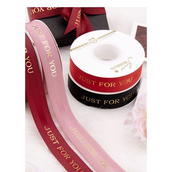 Polyester decoration ribbon, 2.5cm x 23m