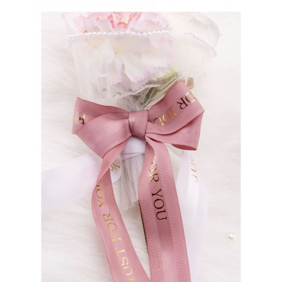 Polyester decoration ribbon, 2.5cm x 23m