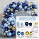 Blue balloons Arch Set for Birthdays, Wedding, Anniversary party decorations