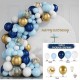 Blue balloons Arch Set for Birthdays, Wedding, Anniversary party decorations