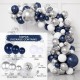 Blue balloons Arch Set for Birthdays, Wedding, Anniversary party decorations