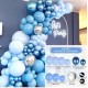 Blue balloons Arch Set for Birthdays, Wedding, Anniversary party decorations