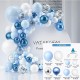 Blue balloons Arch Set for Birthdays, Wedding, Anniversary party decorations