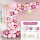 Butterfly balloons Arch Set decorations