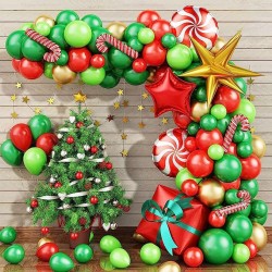 Christmas balloons Arch Set decorations