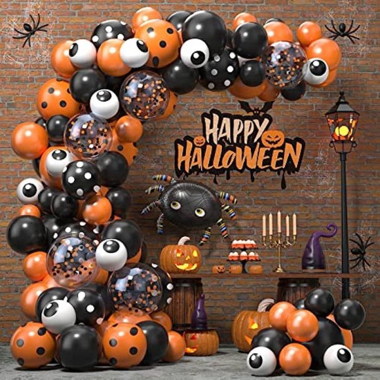 Halloween balloons Arch Set for decorations