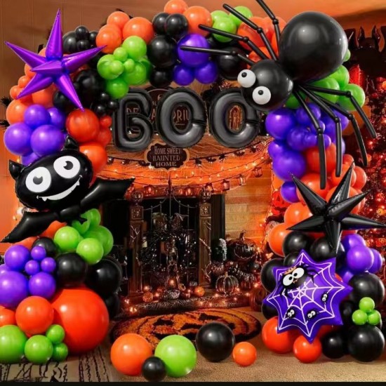 Halloween balloons Arch Set for decorations