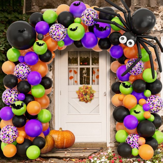 Halloween balloons Arch Set for decorations