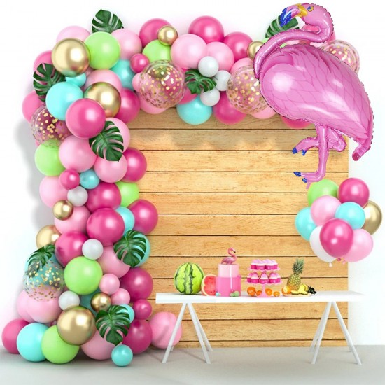 Hawaii balloons Arch Set for Birthdays, Wedding, Anniversary party decorations