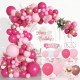 Pink balloons Arch Set for Birthdays, Wedding, Anniversary party decorations